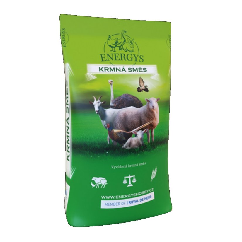 Energys Pštros Maxi granule (od 6 měsíců) 25 kg