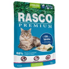 Kapsička Rasco Premium Sterilized treska se spirulinou 85g