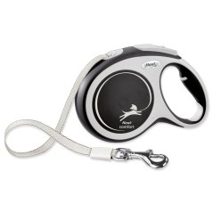 Vodítko Flexi New Comfort páska L černé 8m