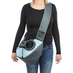 Front Sling Carrier - přední nosítko/taška, 50 x 25 x 18 cm, světlemodrá/šedá (max. 5kg)