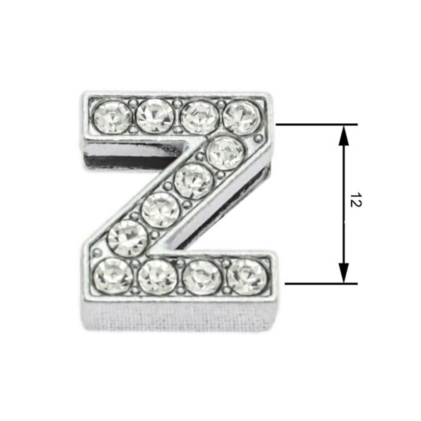Navlékací písmenka Z 12 mm