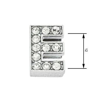 Navlékací písmenka E 12 mm