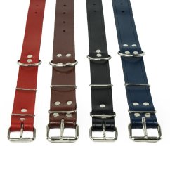 Obojek kožený SIMPLE 70 x 3,5 cm