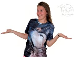 Unisex 3D triko Golden Retriever Watter