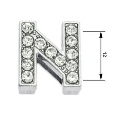 Navlékací písmenka N 12 mm