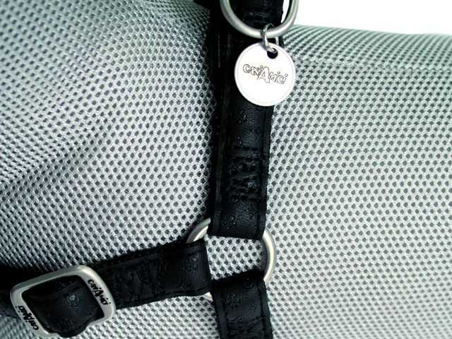 Postroj Mylord černý 1,5x35-60 cm