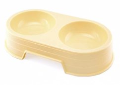 Miska plast dvojitá 2 x 300 ml 