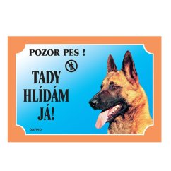 Cedulka Dafiko BELGICKÝ OVČÁK