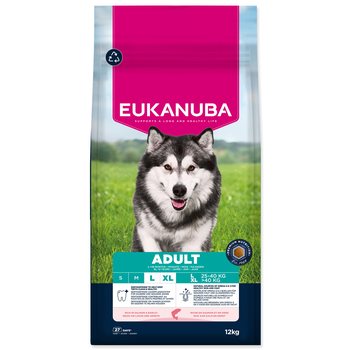 Krmivo EUKANUBA Adult Large rich in salmon and barley 12kg