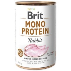Konzerva Brit Mono Protein králík 400g