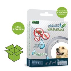 Max Biocide Spot-on Dog repelentní kapsle, pes 5 x 1 ml (12 ks) SLEVA 10 % !CZ!