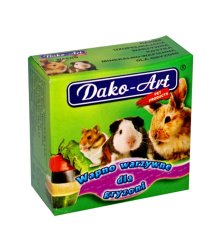 Minerální kámen hlodavec se zeleninou Dako 40 g